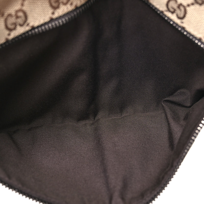 Gucci Gg Double Pocket Belt Bag Dark