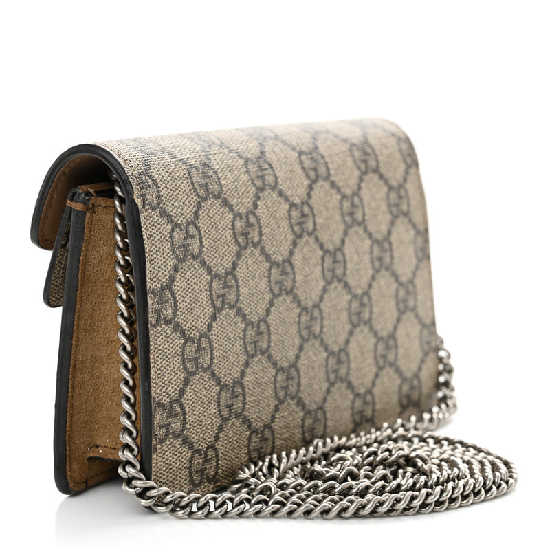 Gucci Gg Supreme Super Mini Dionysus
