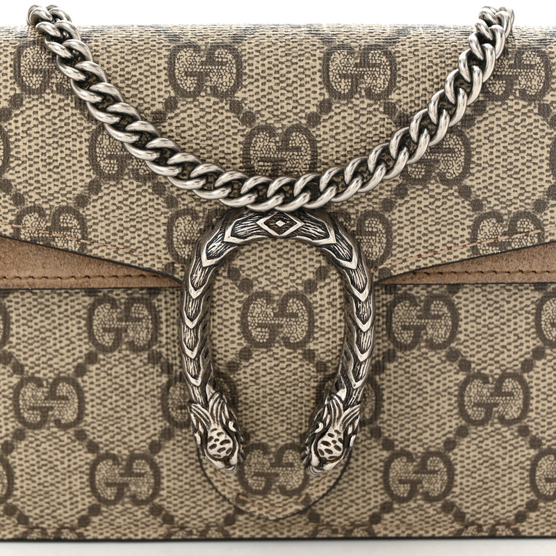 Gucci Gg Supreme Super Mini Dionysus