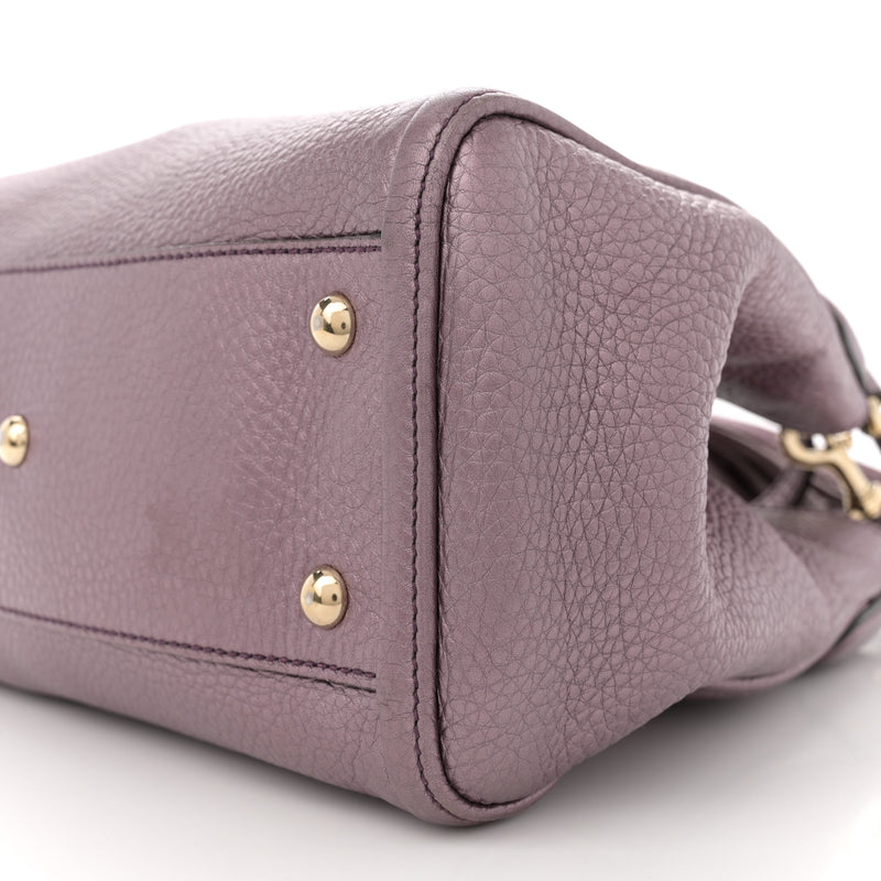 Gucci Metallic Pebbled Calfskin Small