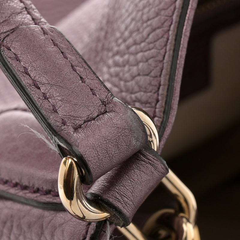 Gucci Metallic Pebbled Calfskin Small