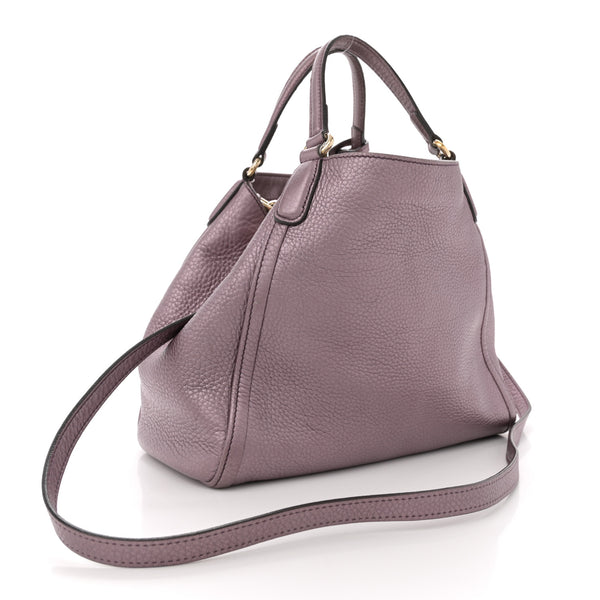 Gucci Metallic Pebbled Calfskin Small