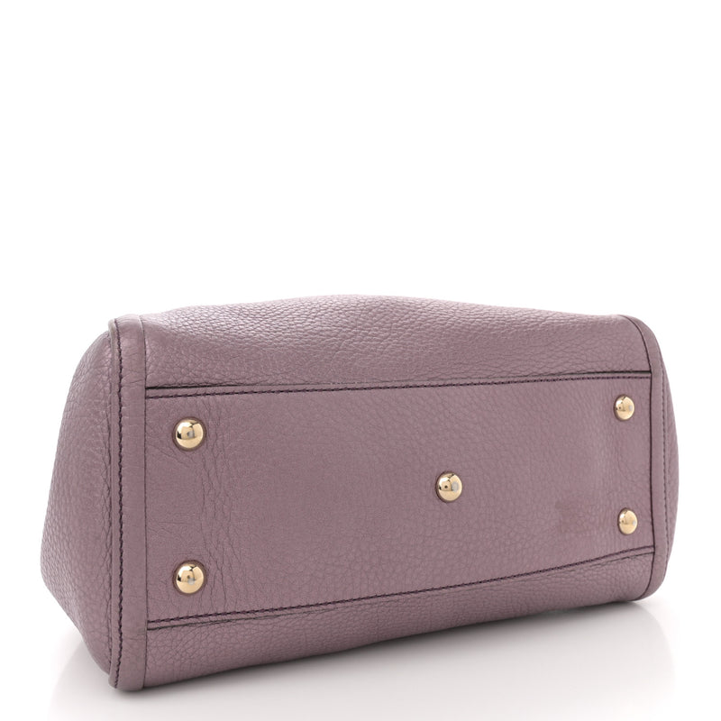 Gucci Metallic Pebbled Calfskin Small