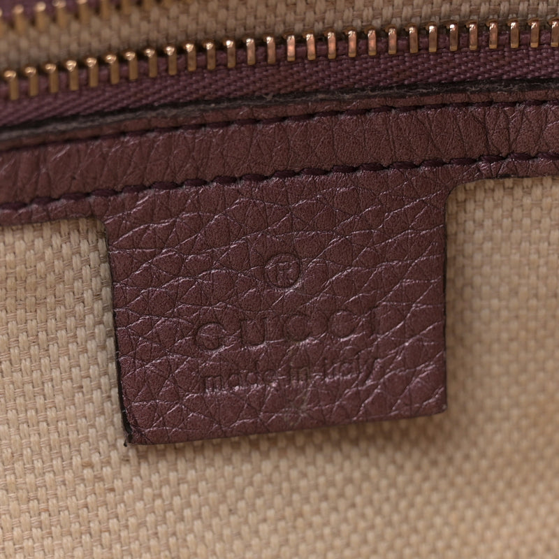 Gucci Metallic Pebbled Calfskin Small