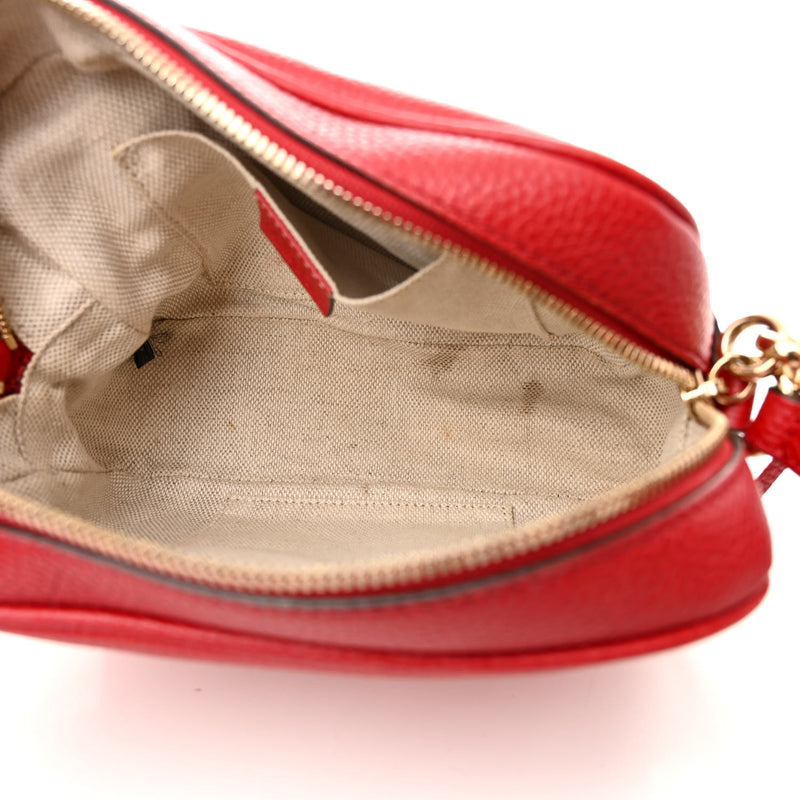 Gucci Pebbled Calfskin Small Soho Disco