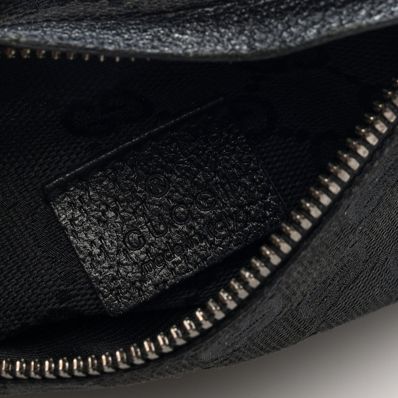 Gucci Gg Double Pocket Belt Bag Black