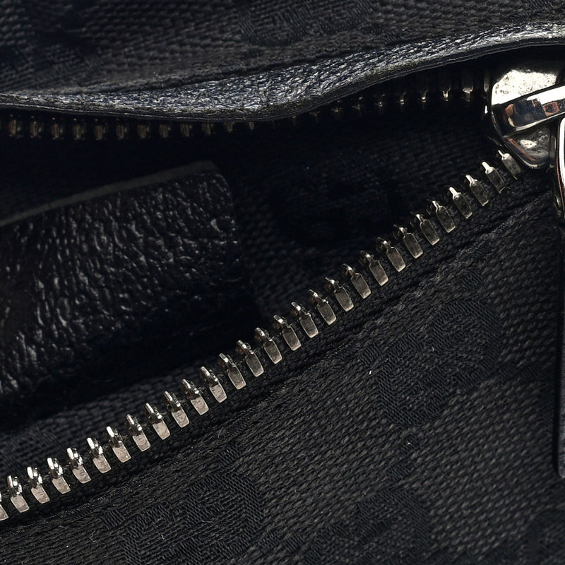 Gucci Gg Double Pocket Belt Bag Black