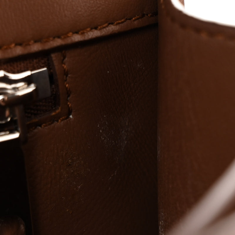 Burberry Calfskin Small Tb Bag Malt