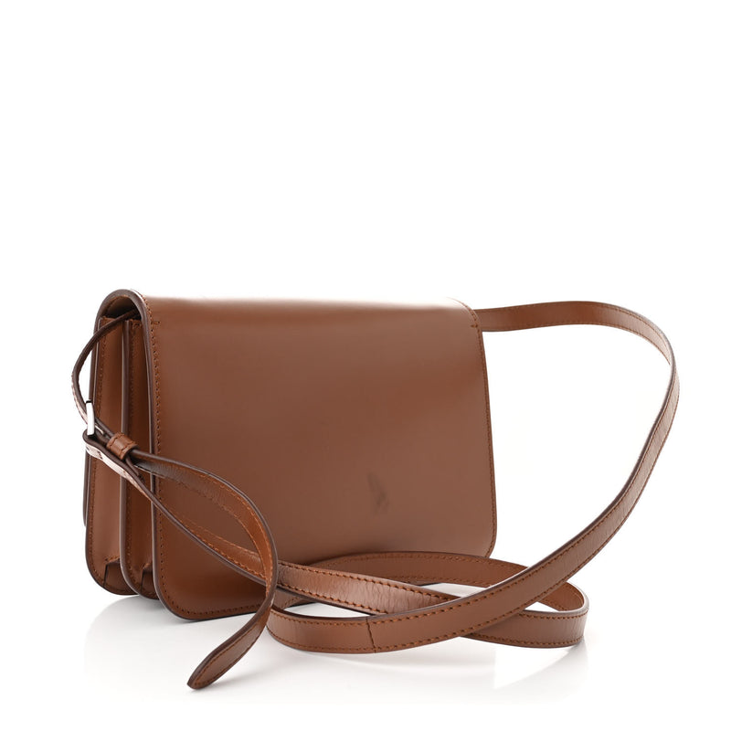 Burberry Calfskin Small Tb Bag Malt
