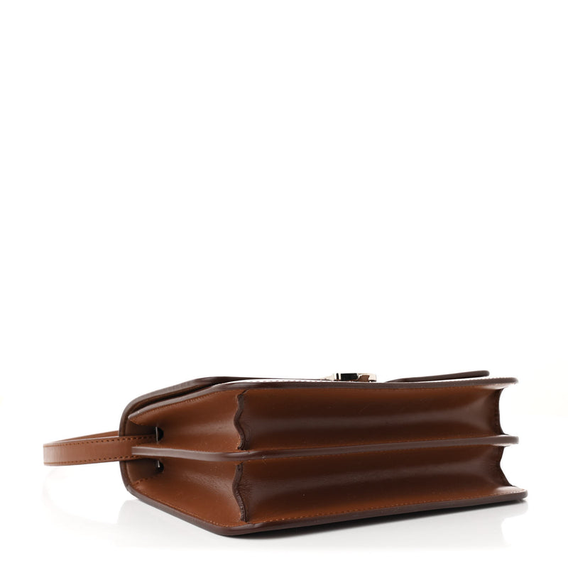 Burberry Calfskin Small Tb Bag Malt