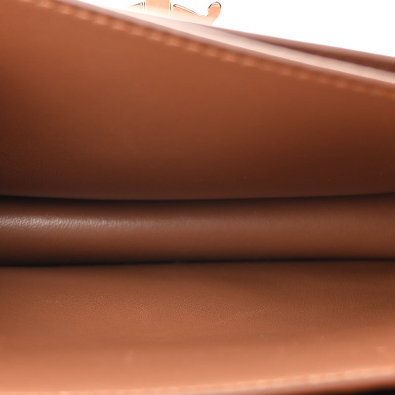 Burberry Calfskin Small Tb Bag Malt