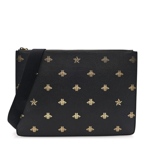 Gucci Grained Calfskin Bee Star