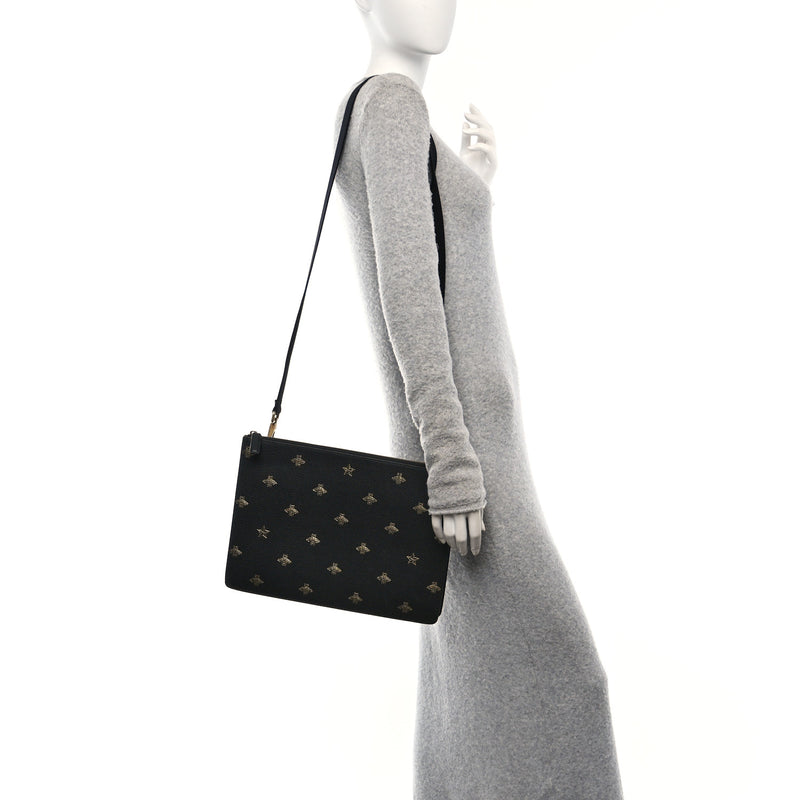Gucci Grained Calfskin Bee Star