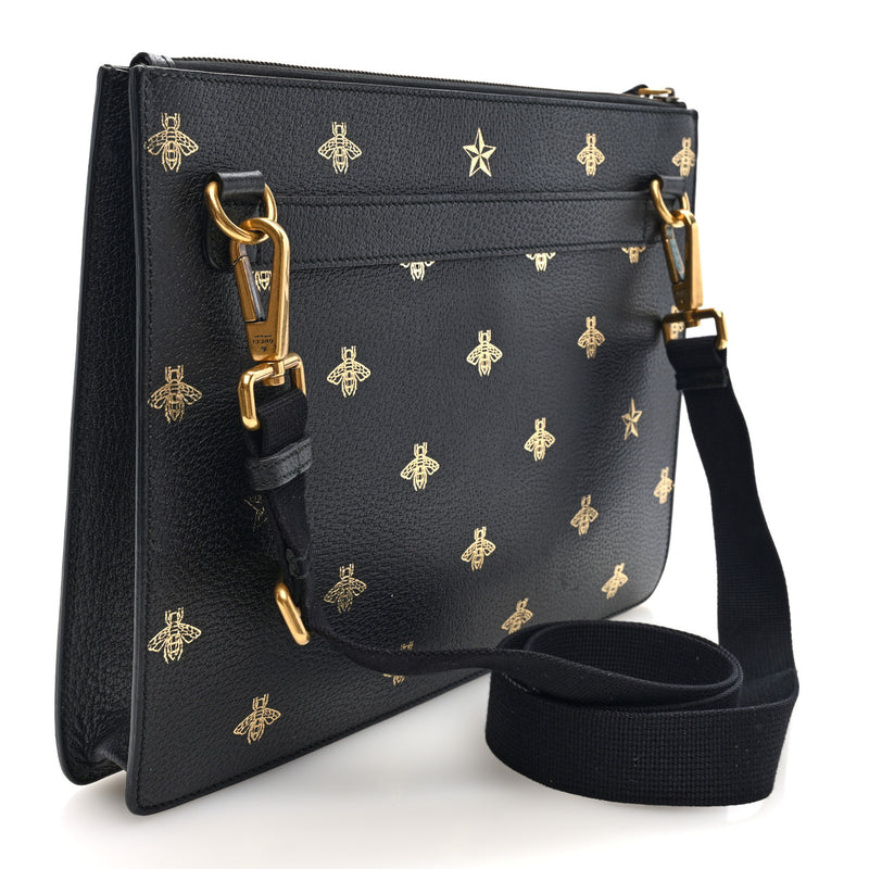 Gucci Grained Calfskin Bee Star