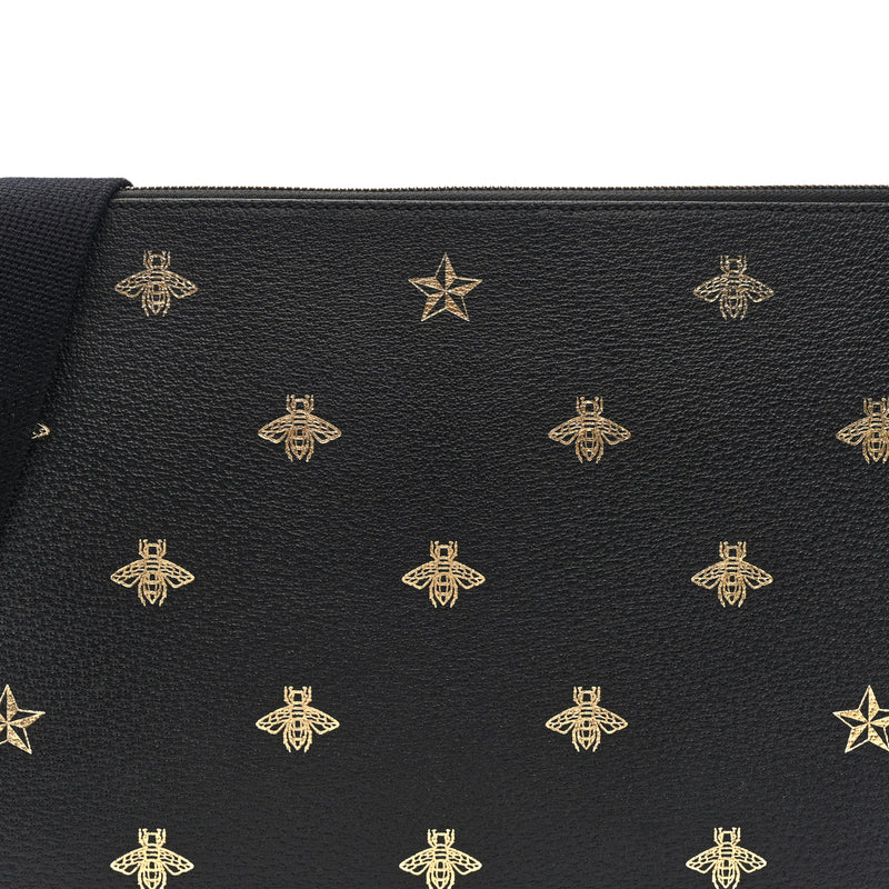 Gucci Grained Calfskin Bee Star