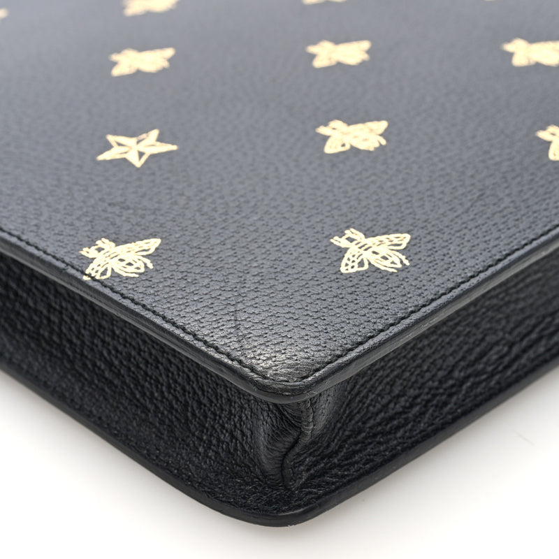 Gucci Grained Calfskin Bee Star