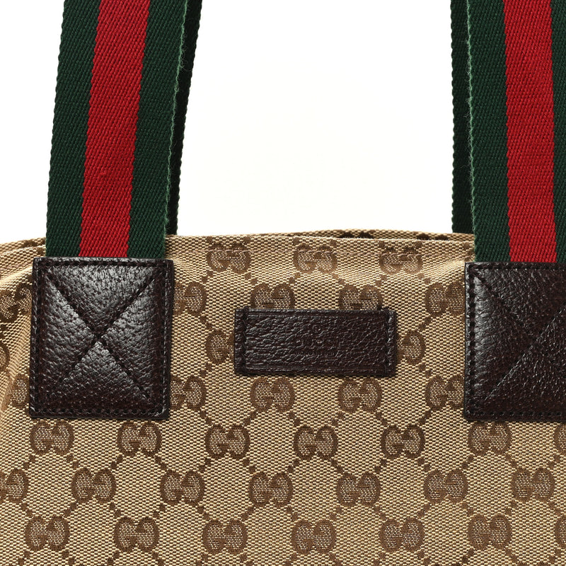 Gucci Gg Medium Web Handle Bucket Tote