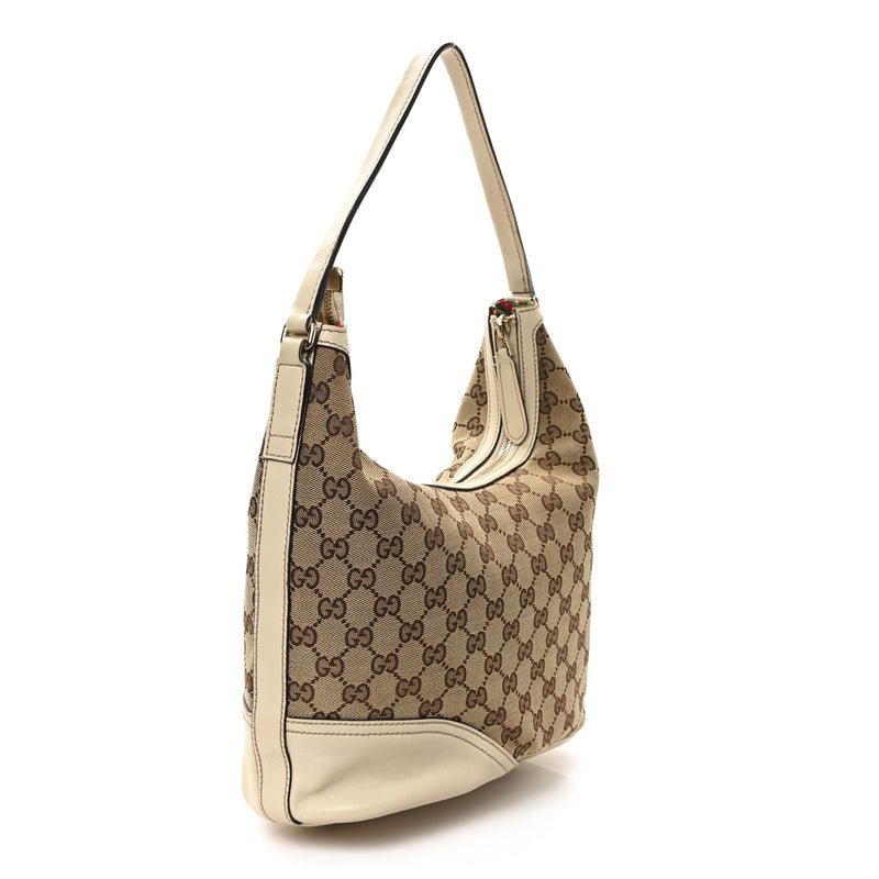 Gucci Medium New Britt Hobo Off White