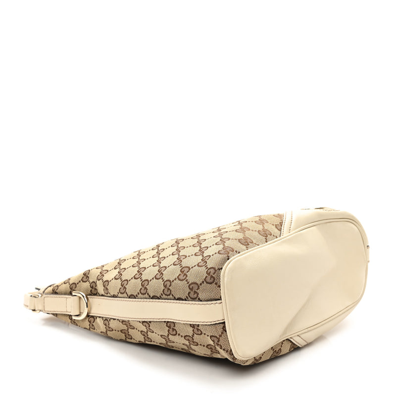 Gucci Medium New Britt Hobo Off White