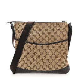 Gucci Calfskin Perforated Medium Flat