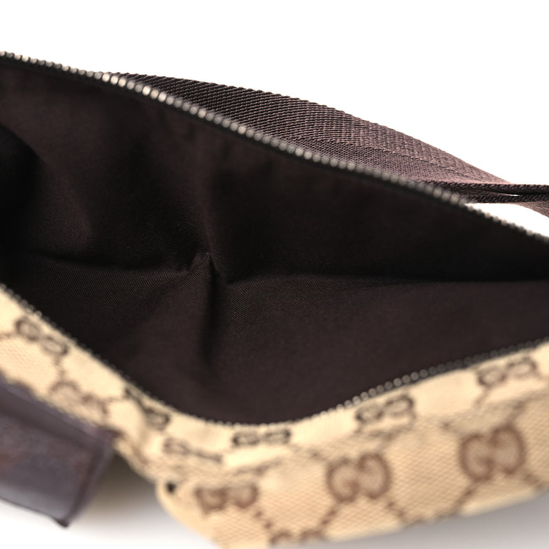Gucci Gg Double Pocket Belt Bag Dark