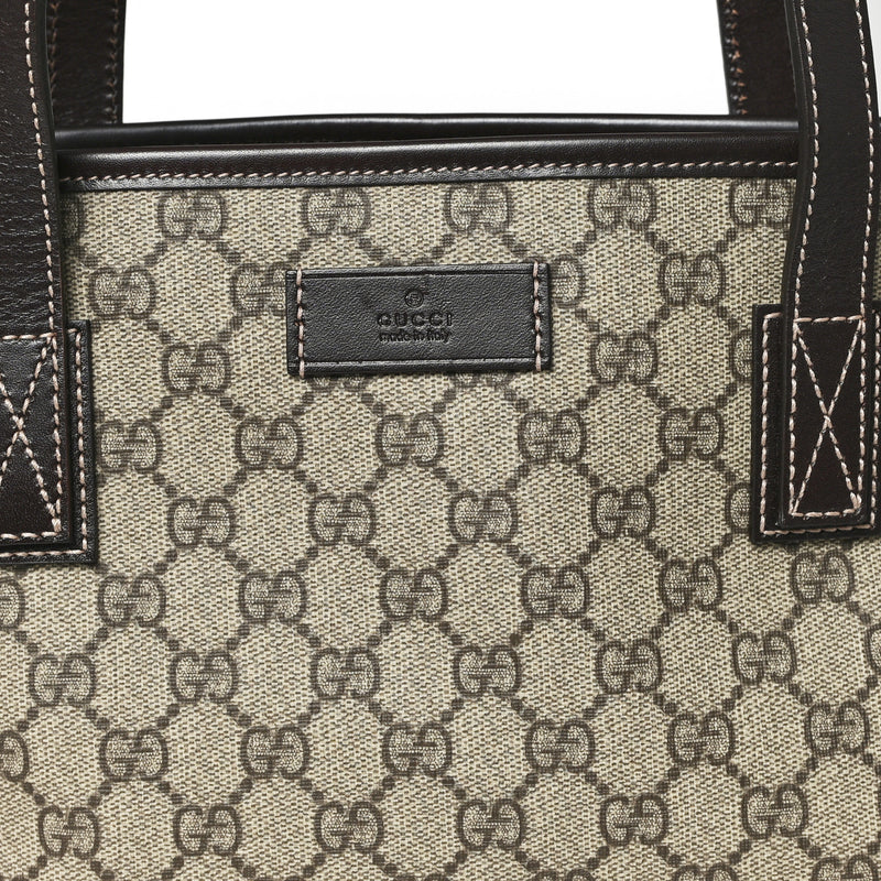Gucci Gg Supreme Small Joy Tote Dark