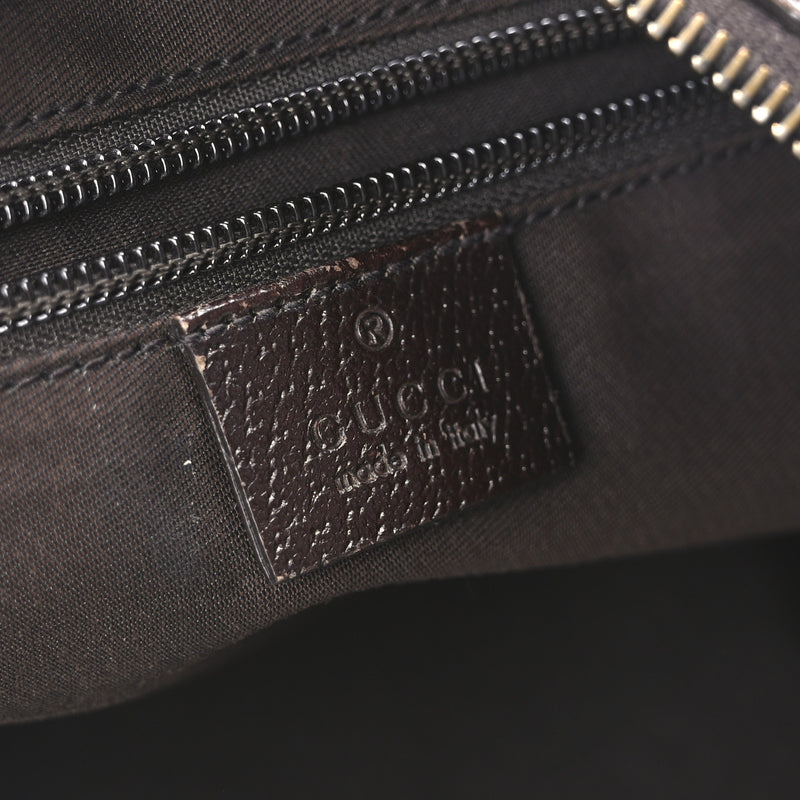 Gucci Web Medium Half Moon Hobo Dark