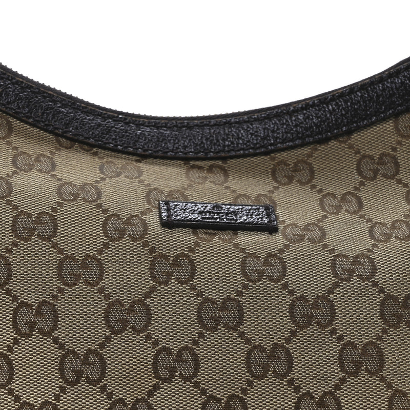 Gucci Web Medium Half Moon Hobo Dark
