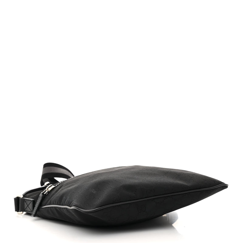 Gucci Nylon Small Flat Messenger Bag