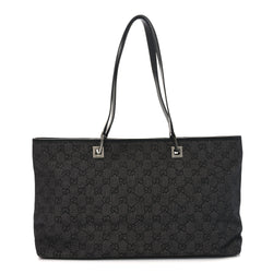 Gucci Denim Tote Black