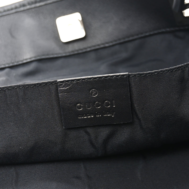 Gucci Denim Tote Black