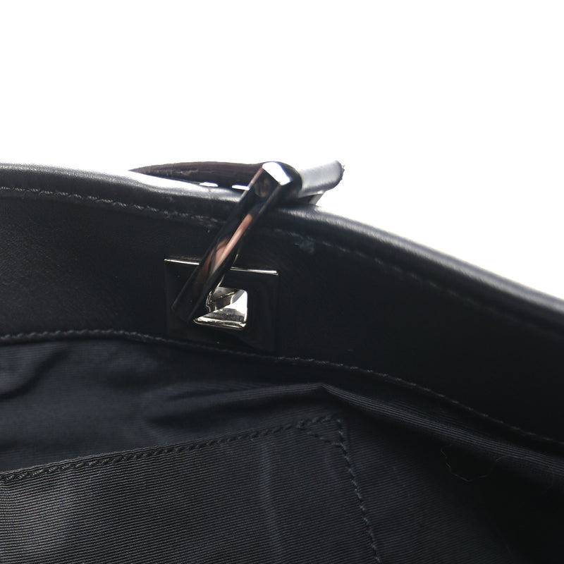 Gucci Denim Tote Black
