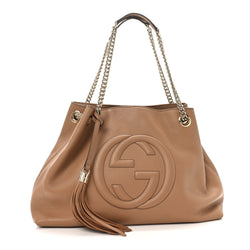 Gucci Pebbled Calfskin Medium Soho Chain