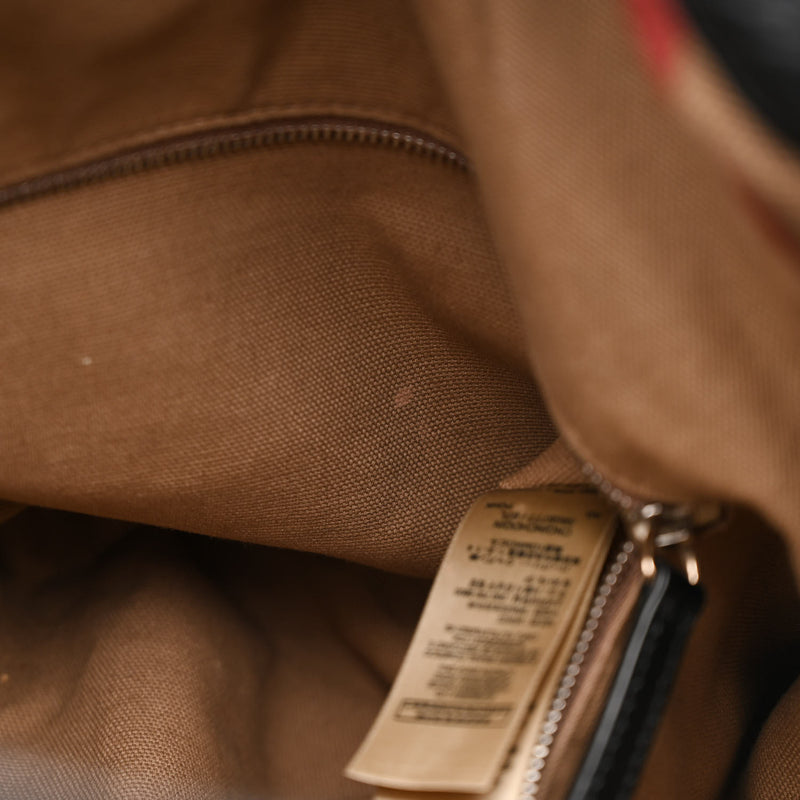 Burberry Grainy Calfskin Medium Check