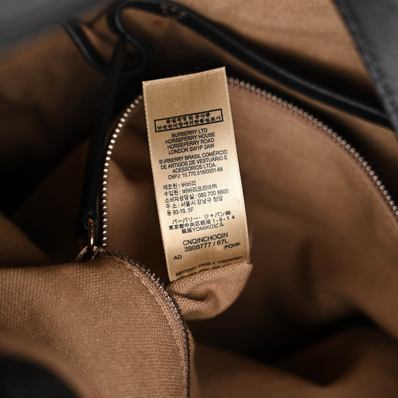 Burberry Grainy Calfskin Medium Check