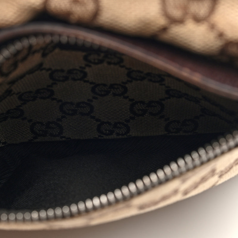 Gucci Gg Double Pocket Belt Bag Dark