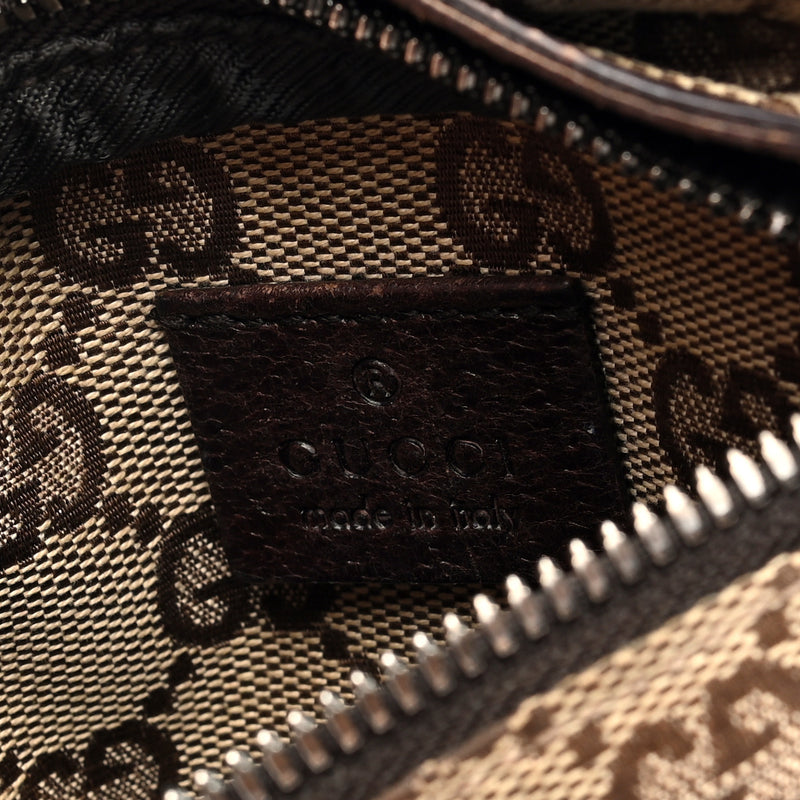 Gucci Gg Double Pocket Belt Bag Dark