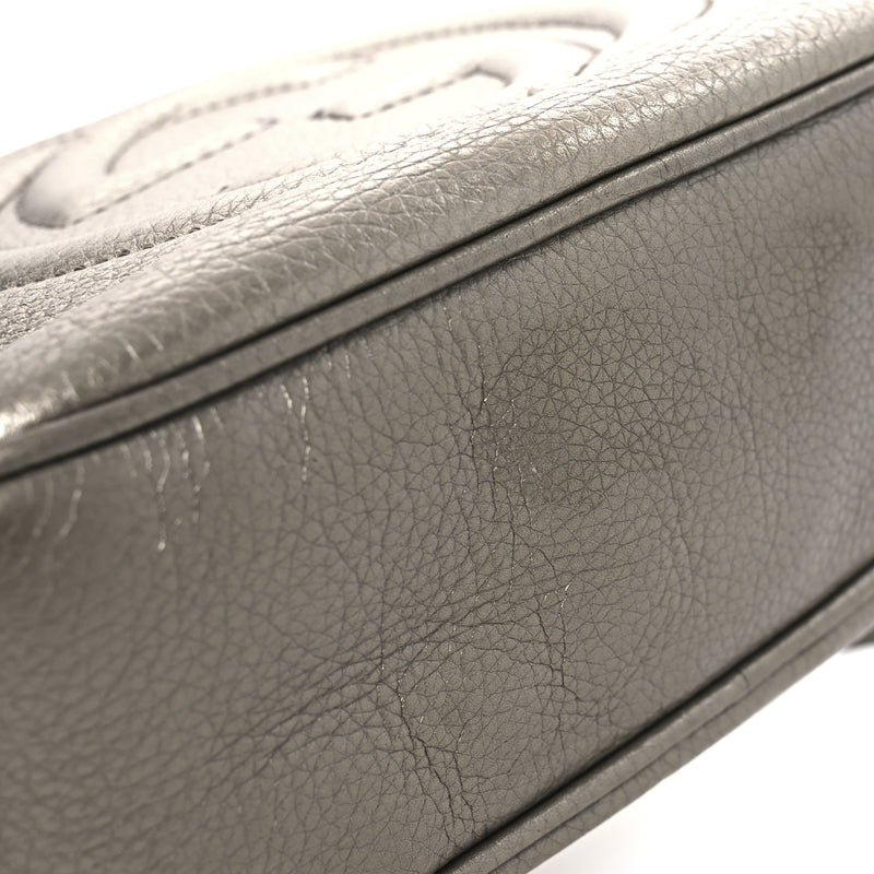Gucci Metallic Pebbled Calfskin Small