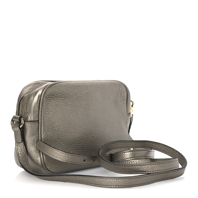 Gucci Metallic Pebbled Calfskin Small