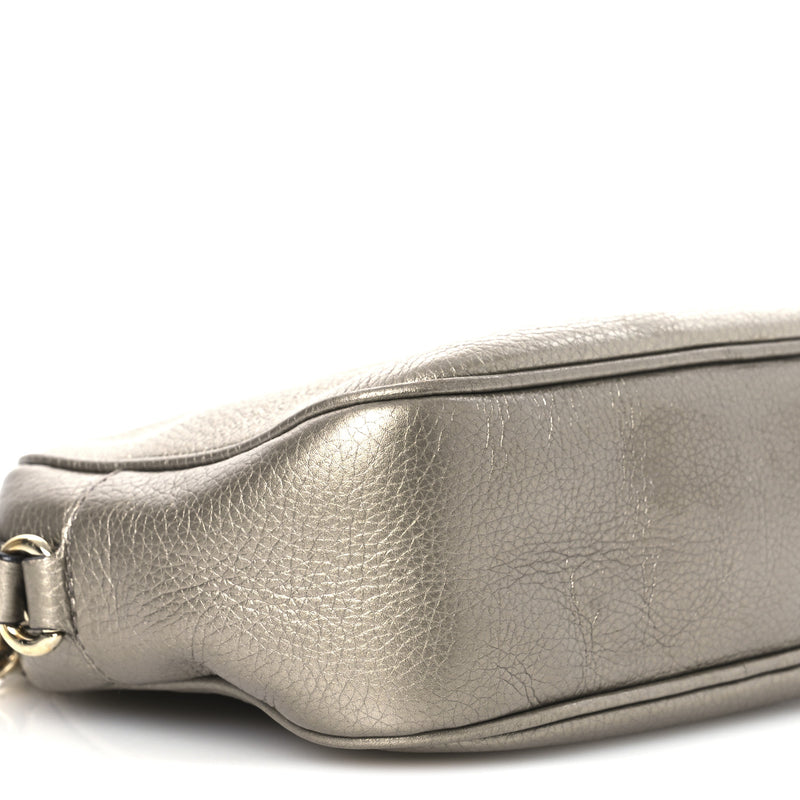 Gucci Metallic Pebbled Calfskin Small