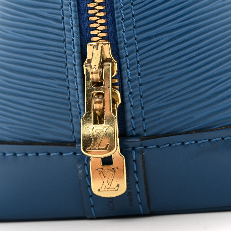 Louis Vuitton Epi Alma Pm Cyan