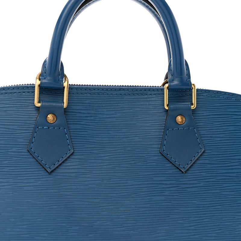 Louis Vuitton Epi Alma Pm Cyan