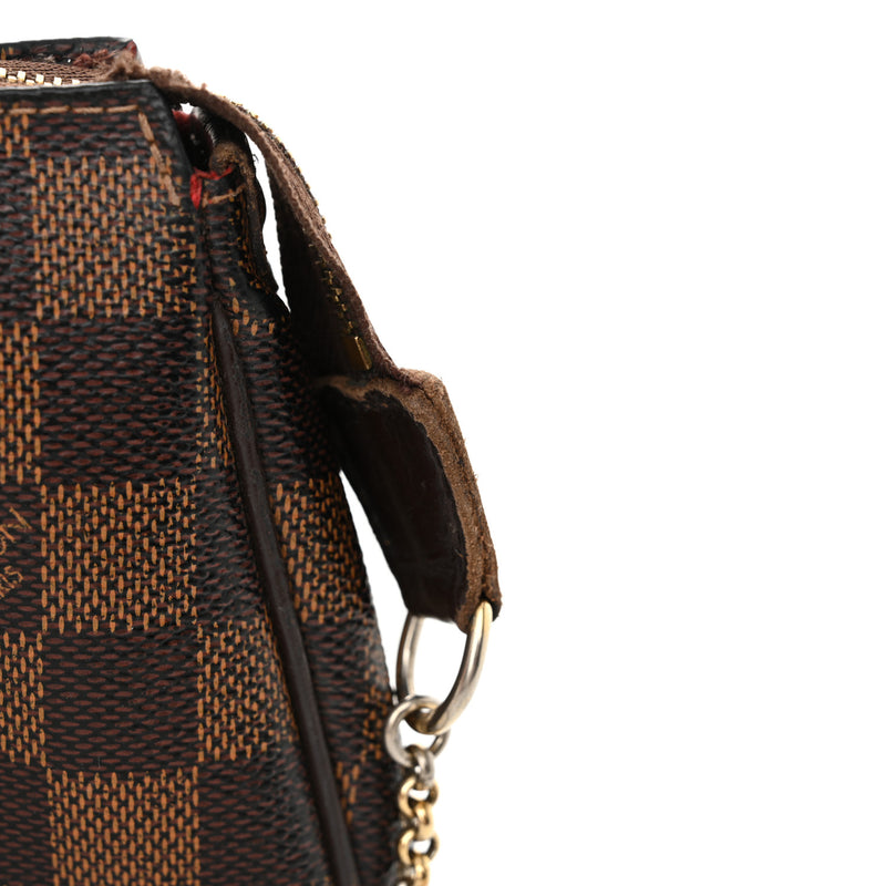 Louis Vuitton Damier Ebene Eva Clutch