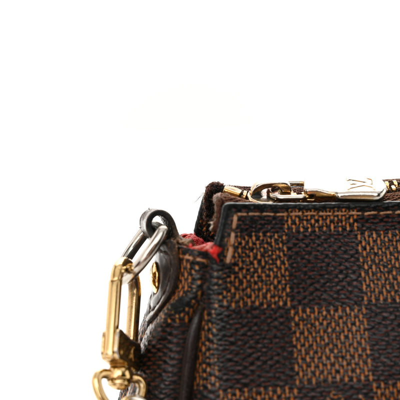 Louis Vuitton Damier Ebene Eva Clutch