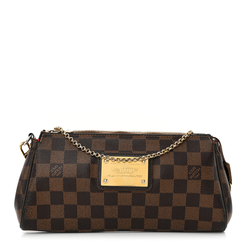Louis Vuitton Damier Ebene Eva Clutch