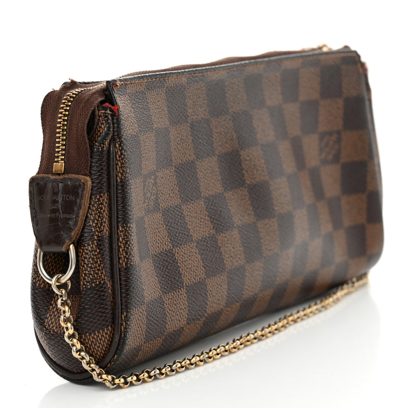 Louis Vuitton Damier Ebene Eva Clutch