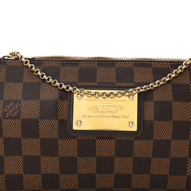 Louis Vuitton Damier Ebene Eva Clutch