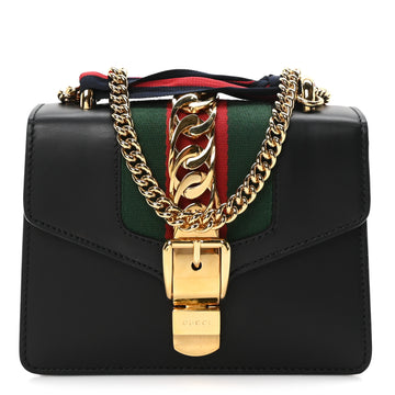 Gucci Calfskin Mini Sylvie Chain