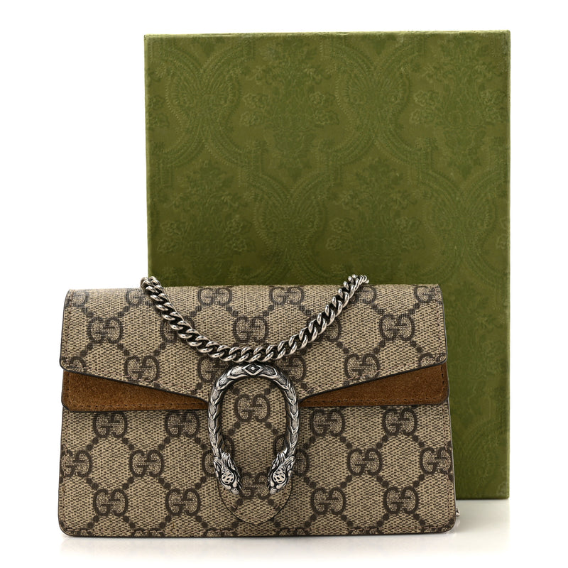 Gucci Gg Supreme Super Mini Dionysus