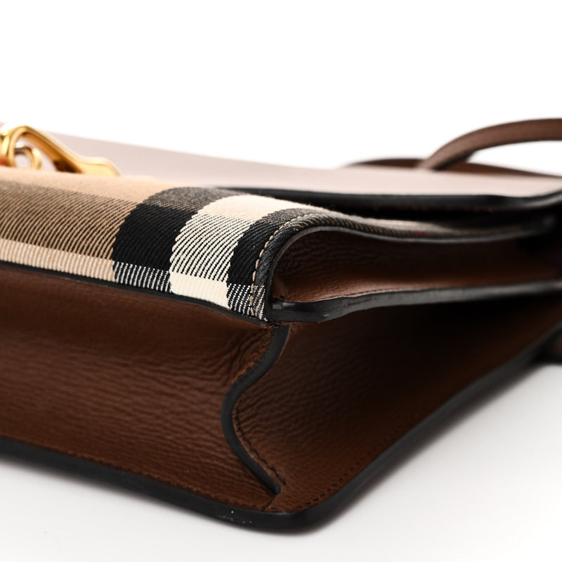 Burberry Derby Calfskin House Check